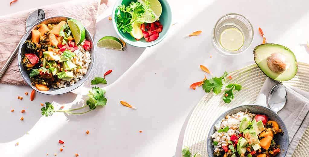 Green Onion Knife And Salad Plased